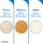 nutribullet® SmartSense Blender Combo, 1400W, 64oz Pitcher, 32oz & 24oz Cups, 5-Speed, Smoothies, Ice and Frozen Fruit, Nut Milk, Soup, Gunmetal Gray, NBF50700 - Image 5