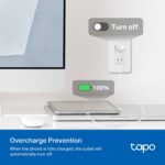 TP-Link Tapo Smart Plug Mini, Matter Compatible, Compatible with Alexa, Google Home & Samsung SmartThings, Energy Monitoring, 15A, UL Certified, 2.4G Wi-Fi Only, Tapo P110M(4-Pack) - Image 7