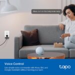 TP-Link Tapo Smart Plug Mini, Matter Compatible, Compatible with Alexa, Google Home & Samsung SmartThings, Energy Monitoring, 15A, UL Certified, 2.4G Wi-Fi Only, Tapo P110M(4-Pack) - Image 9