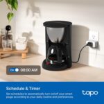 TP-Link Tapo Smart Plug Mini, Matter Compatible, Compatible with Alexa, Google Home & Samsung SmartThings, Energy Monitoring, 15A, UL Certified, 2.4G Wi-Fi Only, Tapo P110M(4-Pack) - Image 10