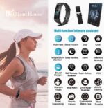 Fitness Tracker with Heart Rate Monitor/Step Counter/Calories, Activity Tracker Smart Watch Sleep Monitor IP68 Health Tracker Pedometer for Man Women - Image 4
