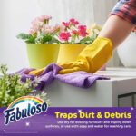 Fabuloso Microfiber Cleaning Cloths, Rainbow - Lint-Free, Scratch-Free Cleaning Cloths for Surfaces and Wood Furniture - Dustless Cloth for Bold and Bright Cleaning Experience, 8 Count - Image 3