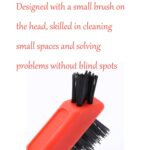 3pcs Nylon Cleaning Brushes Small Wire Brush Set for Cleaning Rust Removal in Holes - Image 4