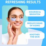 Patchology Iced Cooling Under Eye Mask Patches with Peptides, Cloudberry Oil and Bakuchiol. Cool eye gels to firm skin and soothe, reduce fine lines and under eye bags 5 Pair - Image 6