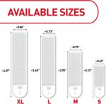 Command 20 Lb XL Heavyweight Picture Hanging Strips, Damage Free Hanging Picture Hangers, Heavy Duty Wall Hanging Strips for Living Spaces, 8 White Adhesive Strip Pairs - Image 3