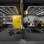 Home Gym Mat, Puzzle Exercise Mat, EVA Interlocking Foam Floor Tiles for Home Workout Equipment and Kids' Play Areas - Black, 24 in x 24 in x ½ in - 16 Tiles (Black, 16 Pack, 64 SQ FT) - Image 8