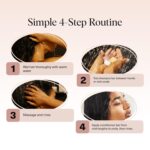 Kitsch Shampoo and Conditioner Set - 4pc Sampler Bars with Rice Water Shampoo and Conditioner, Castor Oil Shampoo & Coconut Oil Conditioner - Bottle-Free Beauty for Hair Growth, Repair & Moisture - Image 8