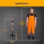 Heavy Duty Digging Shovel with Trenching Blade and D-Handle, Fiberglass Handle,Ideal for Garden, Landscaping, Construction, and Masonry - Perfect for Digging Soil, Dirt, and Gravel. - Image 8