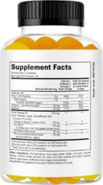 Celebrity Lifestyle Product Brain Support Focus Supplement for Kid and Teens Omega 3 Gummy Vitamin Memory and Attention, Brain Booster, Kid Focus Attention Supplement(1 Bottle) DHA 60ct - Image 9