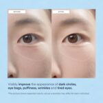 TEREZ & HONOR Under Eye Patches for Dark Circles - 60 Korean Hydrogel Masks for Puffiness, Bags with Caffeine, Hyaluronic Acid, Niacinamide - Undereye Brightening, Hydrating, Anti-Wrinkle & Cooling - Image 5