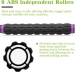 Muscle Roller, Massage Roller Stick for Athletes, Help Reducing Muscle Soreness Cramping Tightness Leg Arms Back Calves Muscle Massager - Image 3