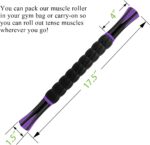 Muscle Roller, Massage Roller Stick for Athletes, Help Reducing Muscle Soreness Cramping Tightness Leg Arms Back Calves Muscle Massager - Image 8