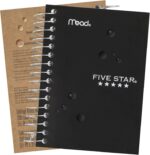 Five Star Spiral Notebook, 6 Pack, College Ruled Paper, Fat Lil' Pocket Notebooks, 3-1/2" x 5-1/2", 200 Sheets, Assorted Colors (38027) - Image 5