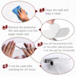 Self Adhesive Strips, Replacement Adhesive Strips Compatible with Self Adhesive Paper Towel Holder, Paper Towel Holder Under Cabinet, 5.7 x 1.6 Inch (2 Pack) - Image 5