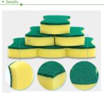 Kitchen Cleaning Sponge,Eco Non-scratch for Dish,Scrub Sponge(Pack of 24) - Image 8
