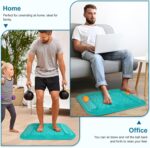 Atsuwell Acupressure Foot Massage Mat, 5-Zone Reflexology Mat with Dual Massage Ball Tracks, Portable Foot Pressure Point Pad for Stress Relief, Arch & Heel Pain, Home & Gym Use, 20.1'' x 17 '' - Image 9