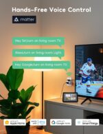 Winees Matter Smart Plugs - Alexa, Apple Home, Google Home & SmartThings Compatible, 15A/1800W Max, APP Remote Control, Timer & Schedule, 2.4G Wi-Fi, 4 Pack - Image 8