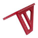 3D Multi-Angle Measuring Ruler,45/90 Degree Aluminum Alloy Woodworking Square Protractor,Drawing Line Ruler, Miter Triangle Ruler High Precision Layout Measuring Tool for Engineer Carpenter,R - Image 6