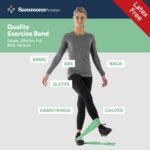 Sammons Preston 5pk Resistance Bands for Working Out, Non-Latex Exercise Bands, Resistance Bands for Physical Therapy, Improve Strength & Flexibility, Stretch & Tone Major Muscles - Image 9