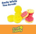 Scrub Daddy 4 Scrub Daddy Sponges & 4 Scrub Mommy Kitchen Sponges - Scratch-Free for Dishes & Multipurpose Cleaning - BPA Free & Made with Polymer Foam - Stain & Odor Resistant (8 Pack) - Image 4
