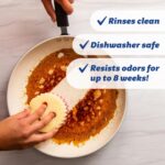 Scrub Daddy 4 Scrub Daddy Sponges & 4 Scrub Mommy Kitchen Sponges - Scratch-Free for Dishes & Multipurpose Cleaning - BPA Free & Made with Polymer Foam - Stain & Odor Resistant (8 Pack) - Image 7