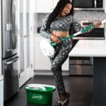 Libman Tornado Spin Mop System, Spinning Floor Mopping and Bucket with Wringer Set for Home, Hardwood, Laminate, Tile Cleaning, Includes 1 Machine Washable Replacement Head Refills (2 Total) - Image 7