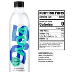 Talking Rain AQA Alkaline Ionized Bottled Water, 9.5 pH, with Electrolytes and Minerals Added for Taste, 20 fl oz Bottle (Pack of 12) - Image 3