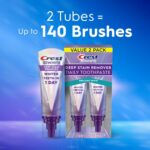 Crest 3DWhite Brilliance Deep Stain Remover Brilliant White Toothpaste - 3.1oz/2pk - Image 10