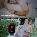 Smart Watch for Men Women SmartWatch 1.83" for iPhone Samsung Android Phone Compatible, Fitness Tracker Watch with Pedometer, Heart Rate/Sleep Monitor, Blood Oxygen, IP68 Waterproof - Image 8