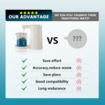 Electric Laundry Detergent Dispenser with Graduated Cup, Smart Laundry Soap Pump for Liquid Detergent Containers, No-Spill Design, Reducing Women's Work for Laundry Room Organization - Image 4