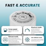 Electric Laundry Detergent Dispenser with Graduated Cup, Smart Laundry Soap Pump for Liquid Detergent Containers, No-Spill Design, Reducing Women's Work for Laundry Room Organization - Image 5