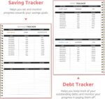 Budget Planner - Monthly Budget Book with Expense Tracker Notebook, Undated Bill Organizer & Finance Planner to Take Control of Your Money, 2025-2026 Account Book to Manage Your Finances-Pink - Image 6