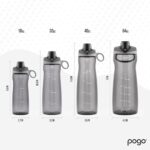 Pogo Plastic Water Bottle with Chug Lid and Carry Handle, Reusable, BPA Free, Dishwasher Safe, Perfect for Travel, School, Outdoors, and Gym | 18oz, 32oz, 40oz, 64oz - Image 4