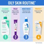 CeraVe Foaming Facial Cleanser, Daily Face Wash for Oily Skin, Hyaluronic Acid + Ceramides + Niacinamide, Fragrance Free & Paraben Free, Non-Drying Oil Control Face Wash, 16 Fluid Ounces - Image 7