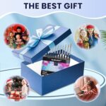 Detailing Paint Brush, 11 Pcs Miniature Paint Brushes with Triangular Handles, Art Paint Brushes for Acrylic Painting, Model, Face, Figurine, Watercolor, Oil, Paint by Numbers Kit for Adults - Image 3