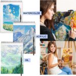 Detailing Paint Brush, 11 Pcs Miniature Paint Brushes with Triangular Handles, Art Paint Brushes for Acrylic Painting, Model, Face, Figurine, Watercolor, Oil, Paint by Numbers Kit for Adults - Image 8