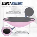 MADOG Wobble Balance Board for Adults, 15.5" TPR Non-slip Surface with Handle for Workout Core Trainer Physical Therapy, Home Gym Stability Board - Image 8