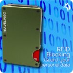 Slim RFID Blocking Wallet For Men - Light Weight, Durable & Compact- Minimalist Wallet With Money Clip (Green) - Image 5