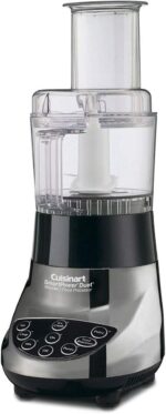 Cuisinart BFP-703BC Smart Power Duet Blender/Food Processor, Brushed Chrome, 3 cup, count of 6 - Image 3