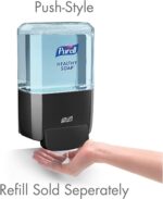PURELL ES4 Manual Wall-Mounted Hand Soap Dispenser, Graphite, Compatible with 1200 mL PURELL Brand HEALTHY SOAP Refills (Pack of 1) - 5034-01 - Manufactured by GOJO, Inc. - Image 3