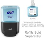PURELL ES4 Manual Wall-Mounted Hand Soap Dispenser, Graphite, Compatible with 1200 mL PURELL Brand HEALTHY SOAP Refills (Pack of 1) - 5034-01 - Manufactured by GOJO, Inc. - Image 6