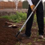 15 Inch Wide Bow Rake, 16 Steel Tines Metal Head Rake Tool with Stainless Steel Handle, Adjustable Long Handle Garden Rake for Loosening Soil Leveling Mulch Gathering Lawns Leaves - Image 5