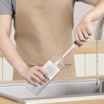 Amazer Bottle Brush Cleaner, Long Flexible Handle Bottle Brush Scrub for Water Bottles, Glasswares, Tumblers, Travel Coffee Mugs, 2 Pack - Image 6