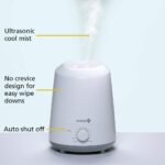 Safety 1st Stay Clean Humidifier, Ultrasonic Mist, One Gallon Easy to Fill Tank, LED Light, and Filter Free - Image 3
