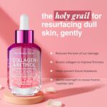 Collagen & Retinol Serum For Face - Ultra Hydrating, Restores, Smooths & Reduces Wrinkles - Dermatologist Tested, Natural Ingredients, Clean Beauty - Korean Skin Care - 1.69 Fl. Oz - Image 3