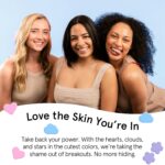 grace & stella Award Winning Pore Strip - Pimple Patches for Face - Hydrocolloid Acne Patches - Absorbs Zits, Reduces Redness - Cute Patches Dermatologist-Tested, Vegan (Multishape, 36 Count) - Image 6