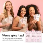 grace & stella Award Winning Pore Strip - Pimple Patches for Face - Hydrocolloid Acne Patches - Absorbs Zits, Reduces Redness - Cute Patches Dermatologist-Tested, Vegan (Multishape, 36 Count) - Image 10