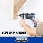 Hammerhead 7.5-Amp 1/2 Inch Variable Speed Hammer Drill with 6pcs Bit - HAHD075 - Image 7