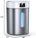 4L Ultrasonic Cool Mist Humidifier with 304 Stainless Steel Tank, Auto Humidity Control, Night Light, and Timer - For Large Rooms and Baby - Image 10
