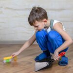 Uiifan 4 Pcs Industrial Metal Dustpans 12" Heavy Duty Dust Pan with Handle Commercial Dustpan Wide Scooper Dust and Debris Sweeping Tool Precision Edge Rubber Grip Loop Handle (Black) - Image 8